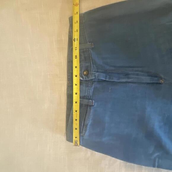 Vintage 70's Lord Isaacs Denim Flare Jeans - Classic Blue - Picture 4 of 9
